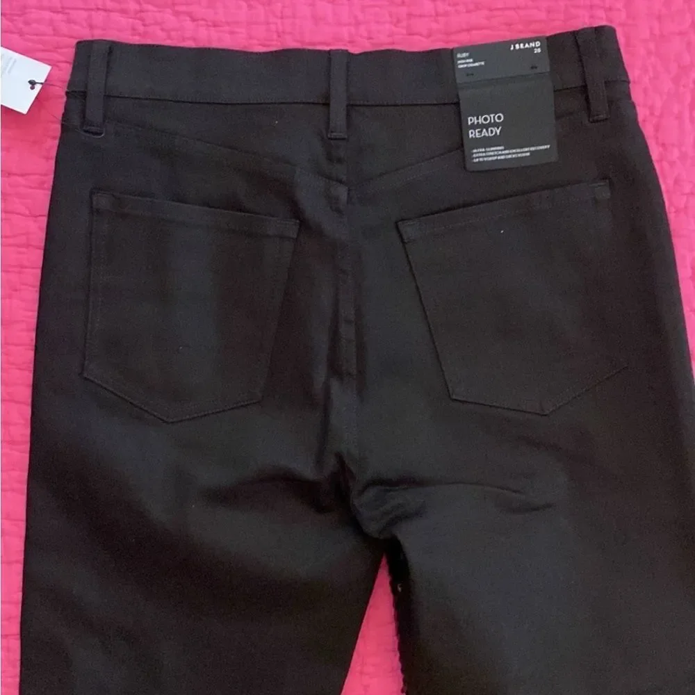 NWT J Brand Shimmering Black Sequin jeans, size 28